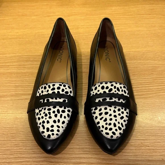 Vionic Shoes (New) Savannah Flat Loafer with Animal Print Size 9 - Picture 5 of 8
